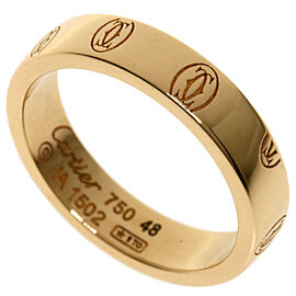 CARTIER 18K Pink Gold Happy Birthday US 4.5 Ring QJLXG-2582