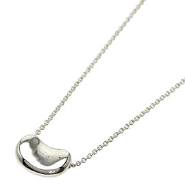 Tiffany & Co 925 Silver Mini bean Necklace QJLXG-2551