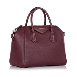 Prada Antigona Leather Satchel