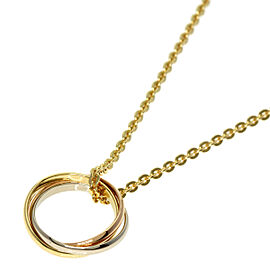 CARTIER Tri-Color Gold Trinity Necklace QJLXG-2554