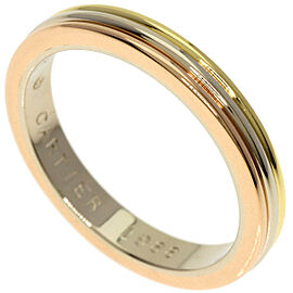 CARTIER Tri-Color Gold Laniere US 5 Ring QJLXG-2560