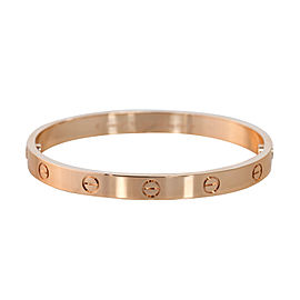 Cartier Love Bracelet Rose Gold Size 18