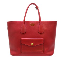 Prada Saffiano Cuir Twin Satchel